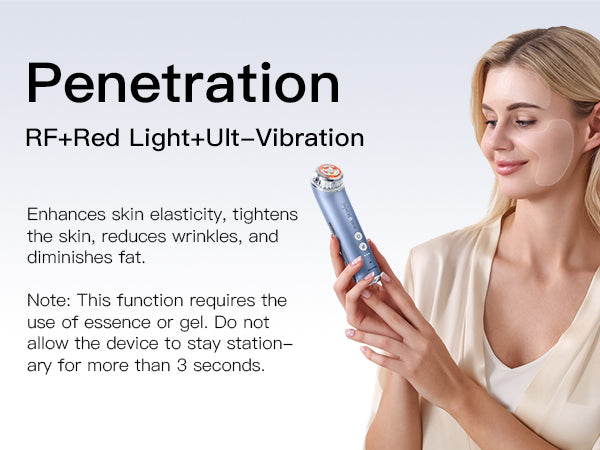 M2 Pro Collagen Firming Beauty Device | 6-in-1 RF & Microcurrent Facial Skincare Wand